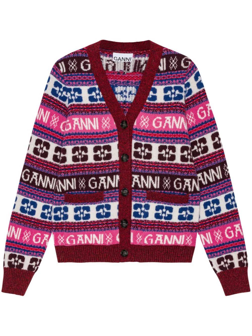 GANNI K2122 Woman MultiColour Sweaters - Zuklat