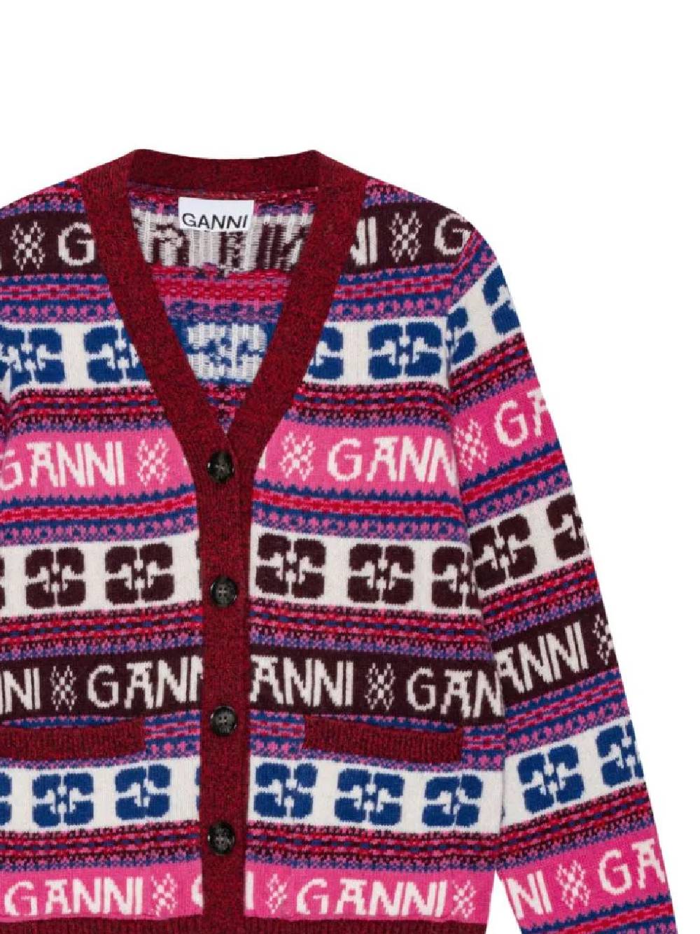 GANNI K2122 Woman MultiColour Sweaters - Zuklat