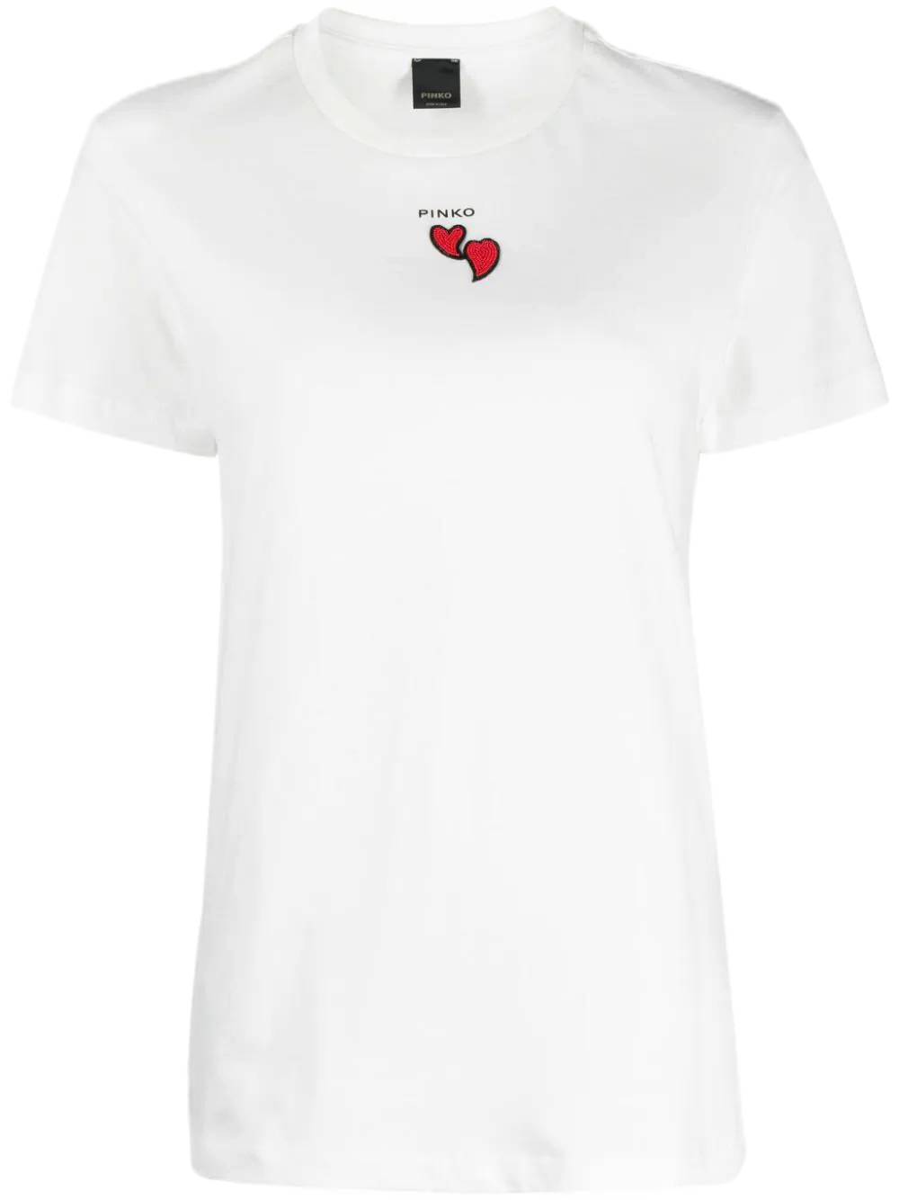 Pinko 100789 Woman White T-shirts and Polos - Zuklat
