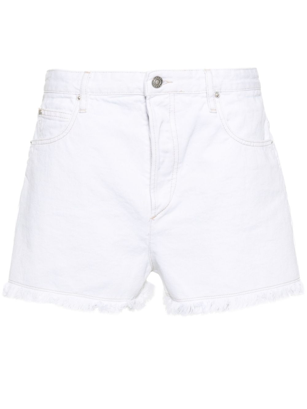 Isabel Marant SH0001FA Woman White Shorts - Zuklat