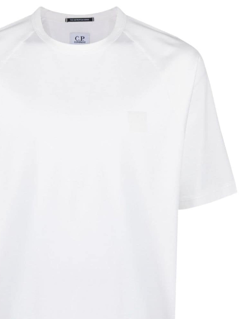 C.P. COMPANY 16CLTS020A00 Man White T-shirts and Polos - Zuklat
