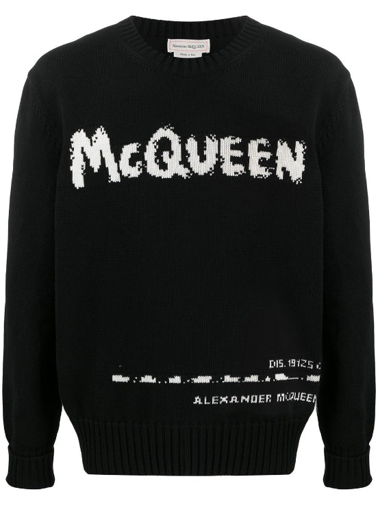 Alexander McQueen 626454 Man Black Sweaters - Zuklat