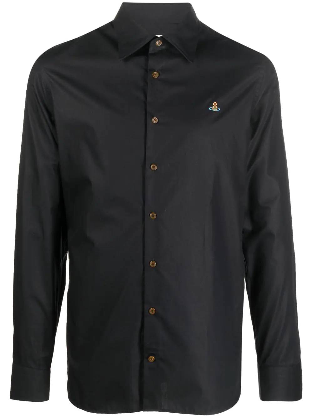 Vivienne Westwood 2401000J Man Black Shirts - Zuklat