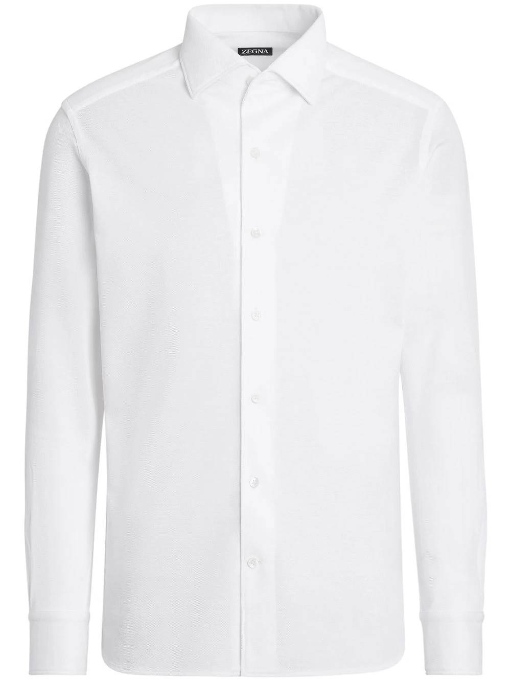 ZEGNA UCX18A6-SRO1 Man White Shirts - Zuklat