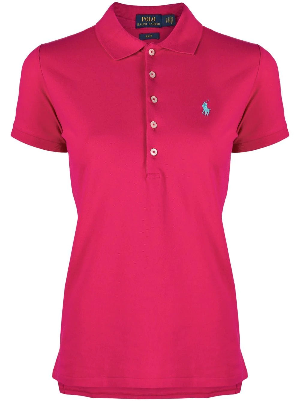 Polo Ralph Lauren 211870245 Woman PINK SKY/C6315 T-shirts and Polos - Zuklat