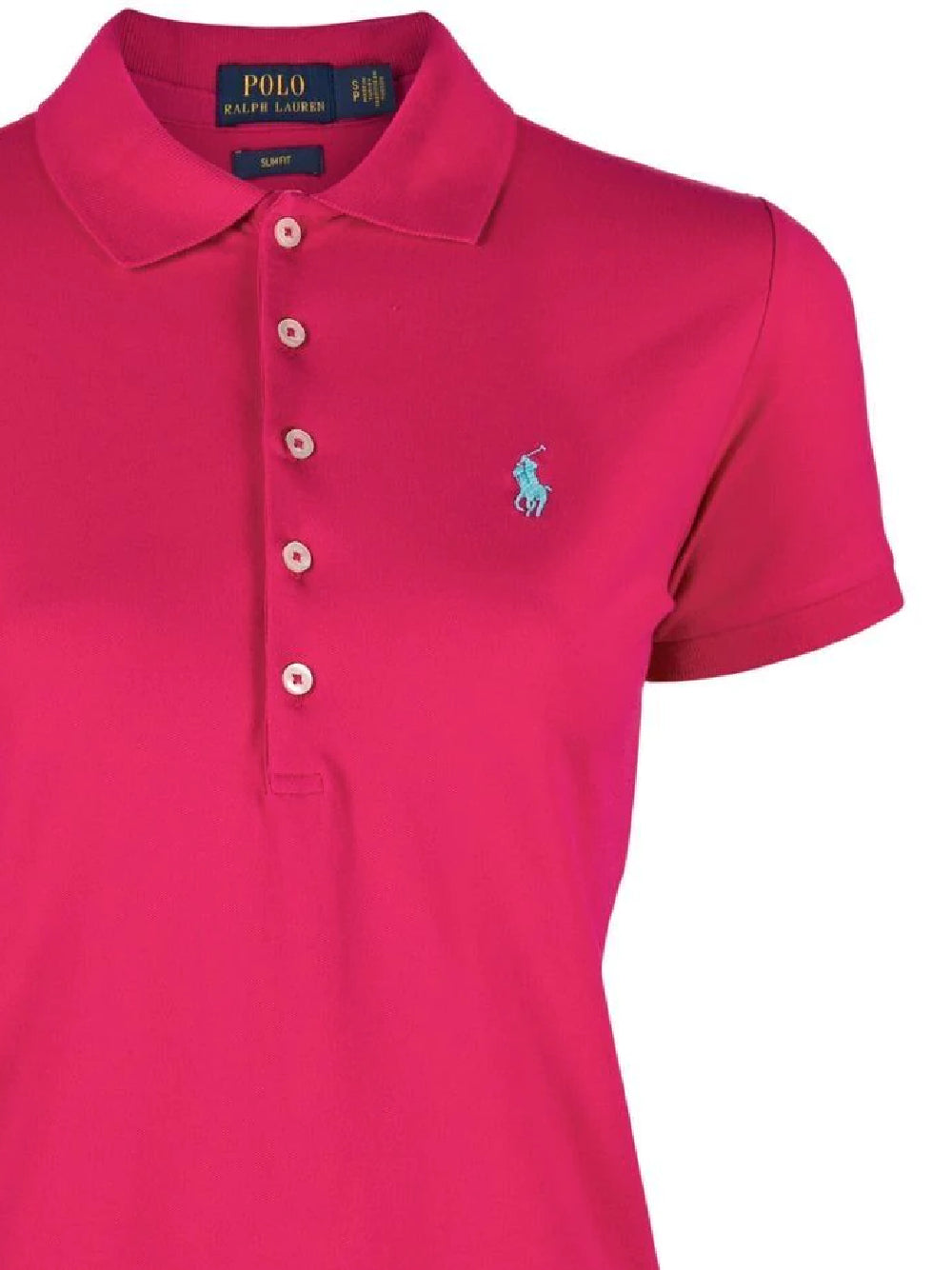 Polo Ralph Lauren 211870245 Woman PINK SKY/C6315 T-shirts and Polos - Zuklat