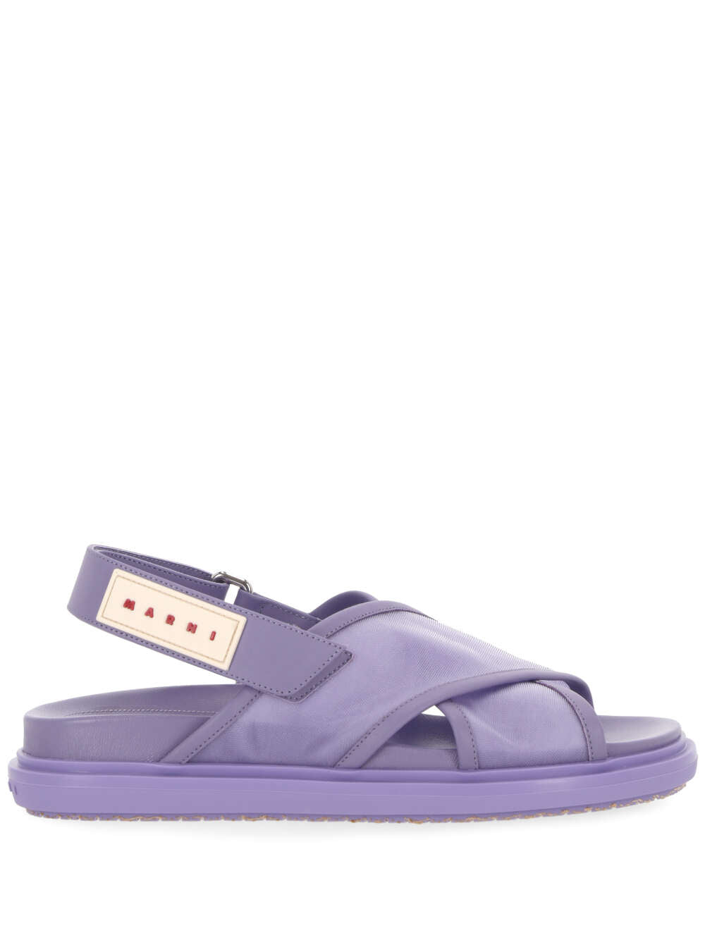 Marni FBMS016401 Woman Violet Flat shoes - Zuklat