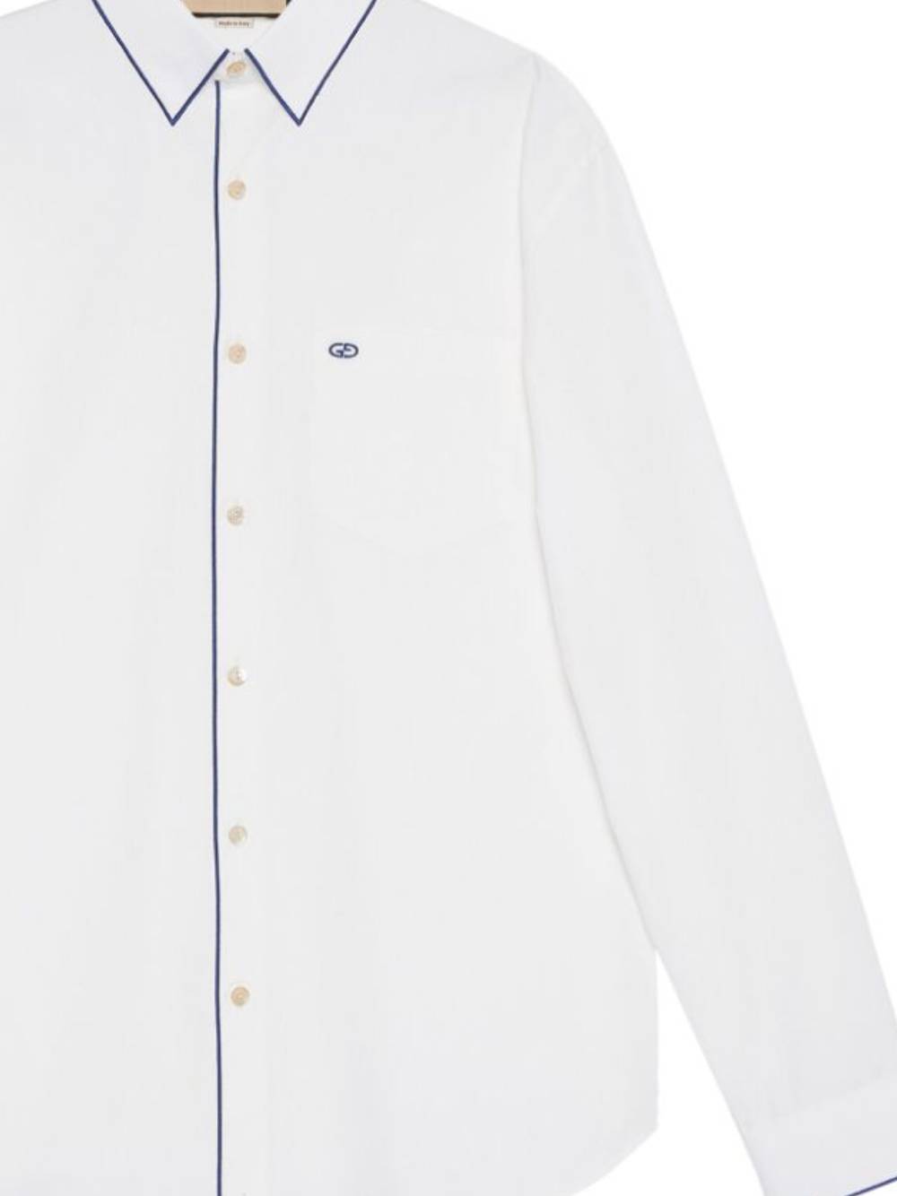 Gucci 762169 Man NATURAL WHITE/MIX Shirts - Zuklat