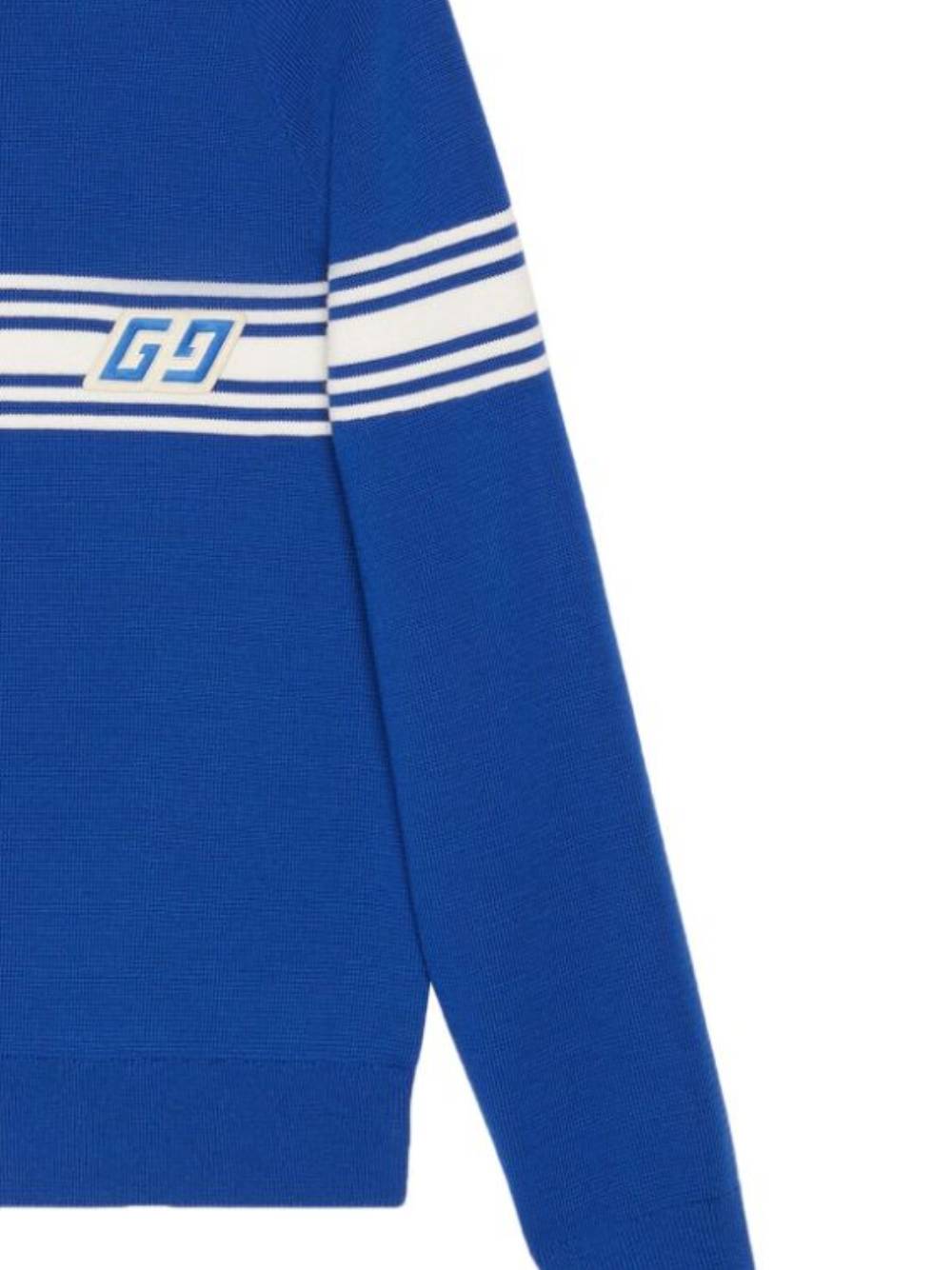 Gucci 763398 Man BLUE/IVORY/MIX Sweaters - Zuklat