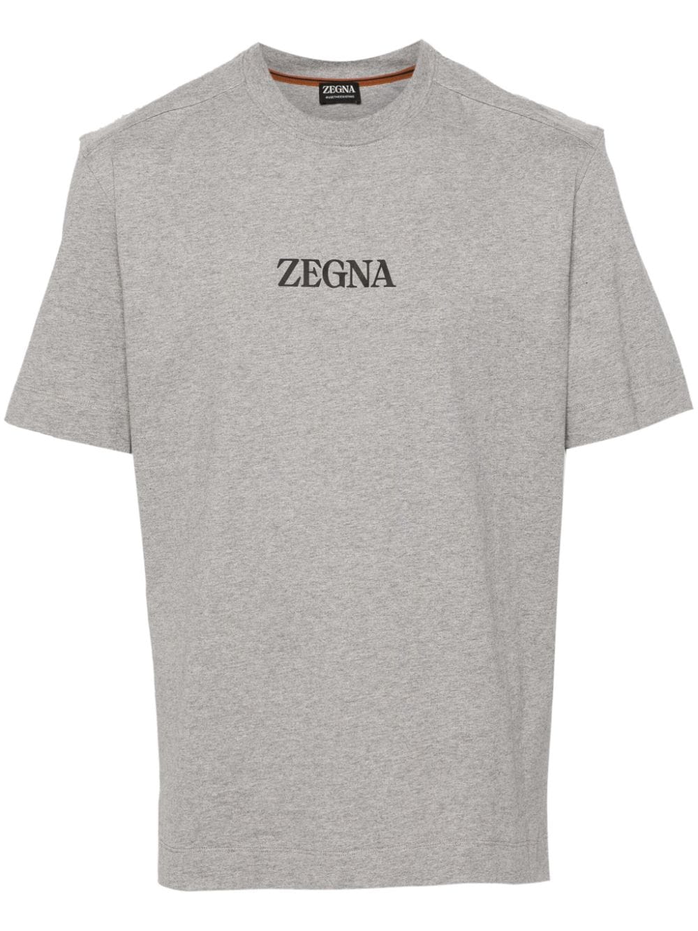 ZEGNA UD364A7-D777 Man Grey T-shirts and Polos - Zuklat